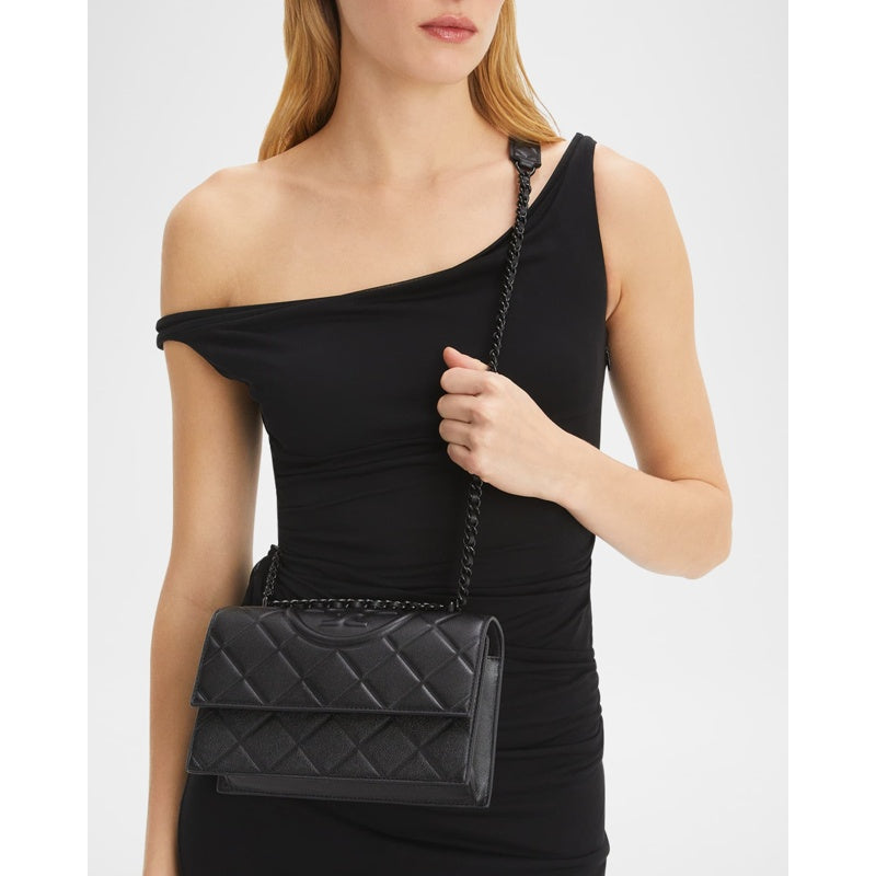 Bolsa Shoulder Fleming Small Quilted Convertible