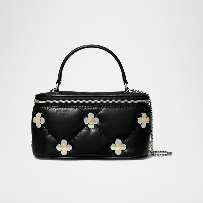 Bolsa Handle Kira Clover Quilted Vanity  - Mercado de Luxo - O Maior E-Commerce de Bens, Produtos e Serviços de Luxo do Brasil.
