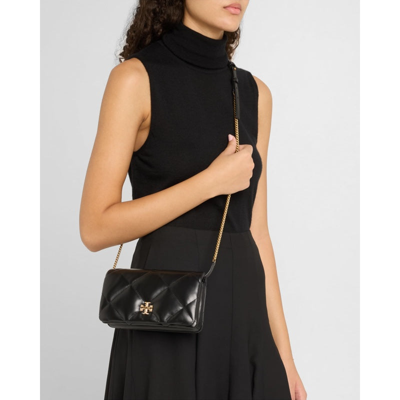 Bolsa Crossbody Kira Diamond-Quilted on Chain