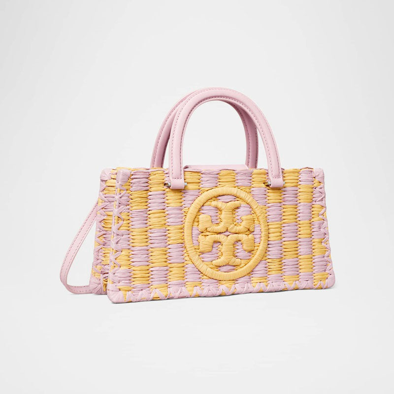 Bolsa Handle Ella Checkered Crochet  - Mercado de Luxo - O Maior E-Commerce de Bens, Produtos e Serviços de Luxo do Brasil.