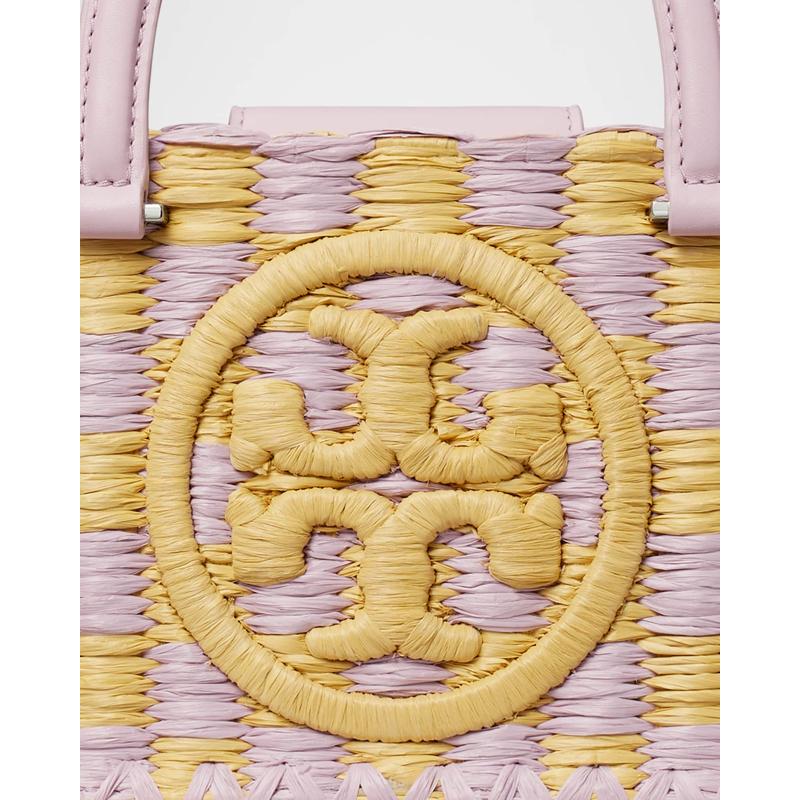 Bolsa Handle Ella Checkered Crochet