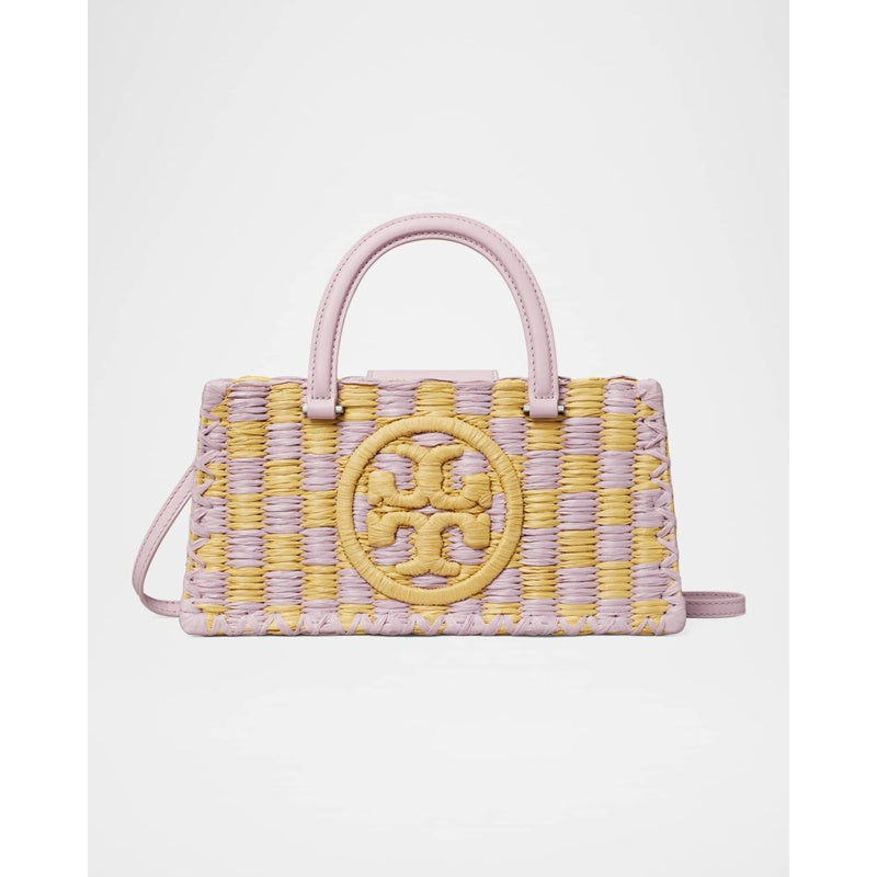 Bolsa Handle Ella Checkered Crochet