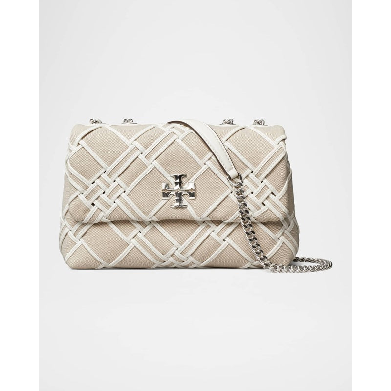 Bolsa Shoulder Kira Small Woven Canvas Convertible