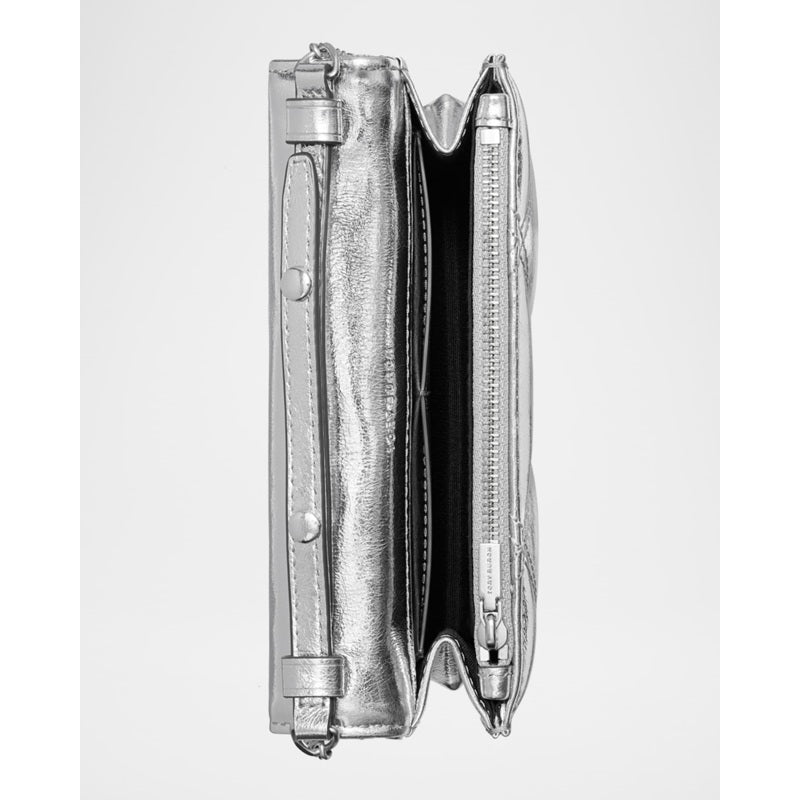 Bolsa Handle Kira Mini Quilted Metallic