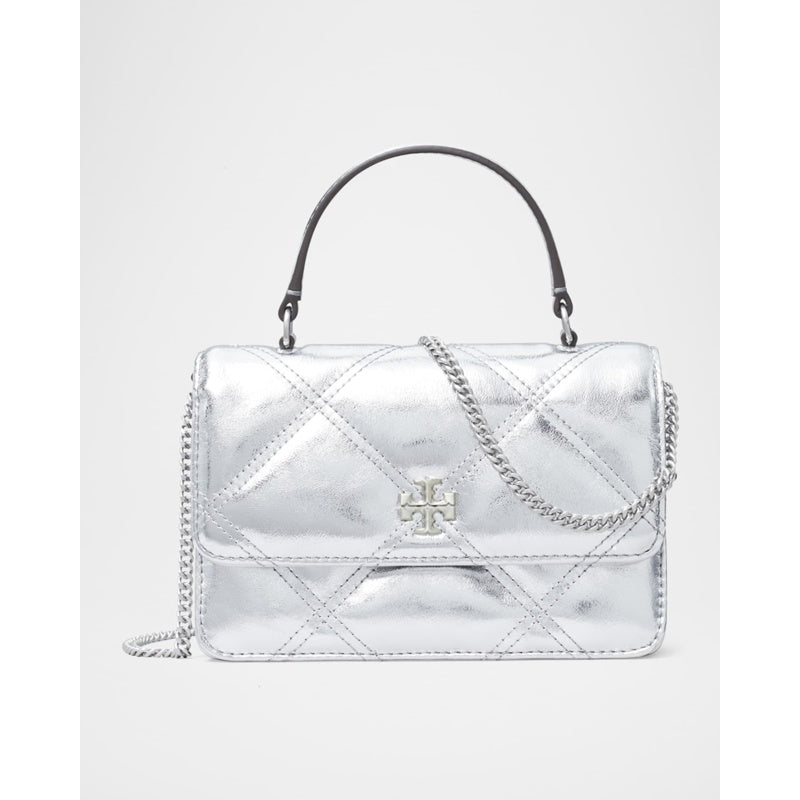 Bolsa Handle Kira Mini Quilted Metallic