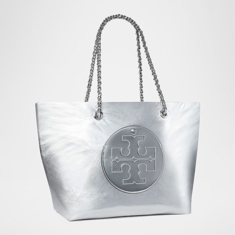 Bolsa Shopper Ella Metallic Chain - Mercado de Luxo - O Maior E-Commerce de Bens, Produtos e Serviços de Luxo do Brasil.