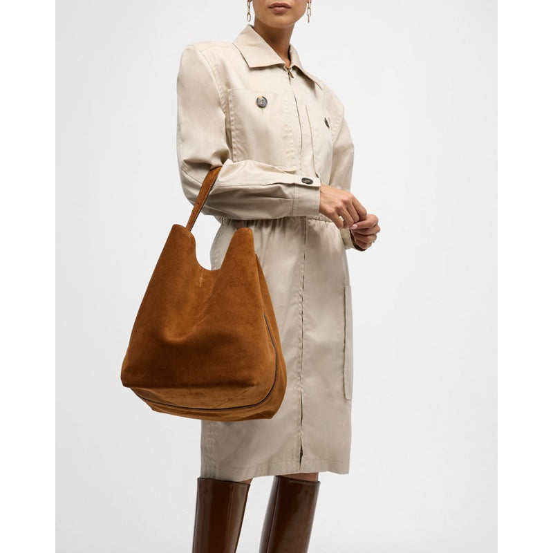 Bolsa Shopper Large Belted Suede