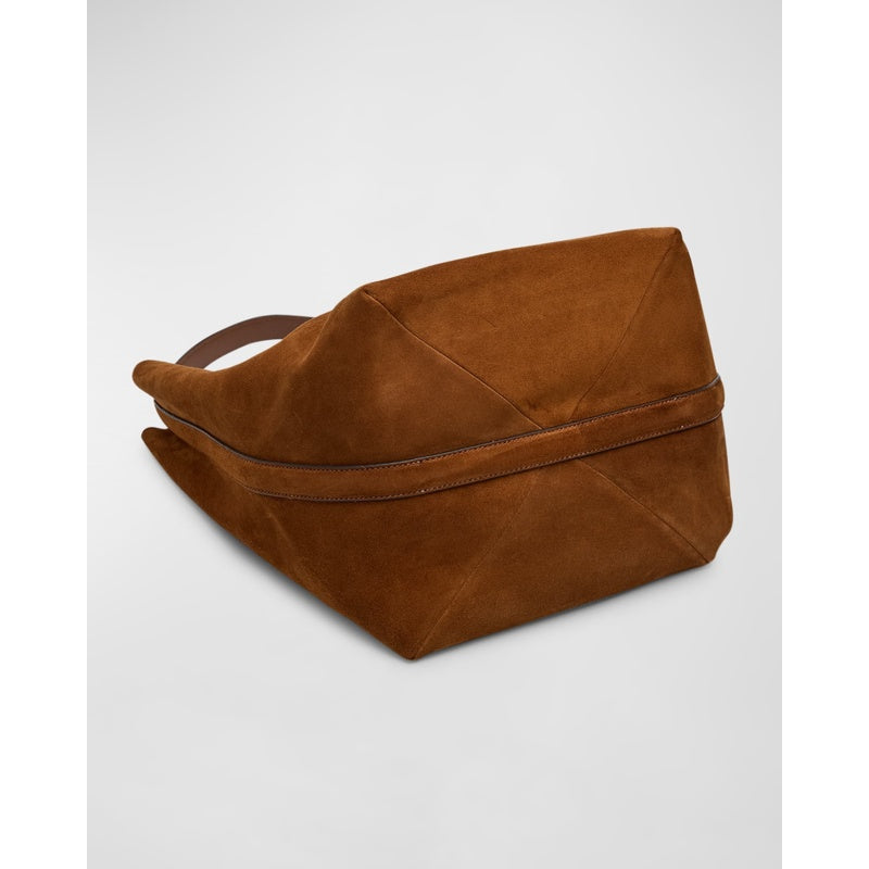 Bolsa Shopper Large Belted Suede