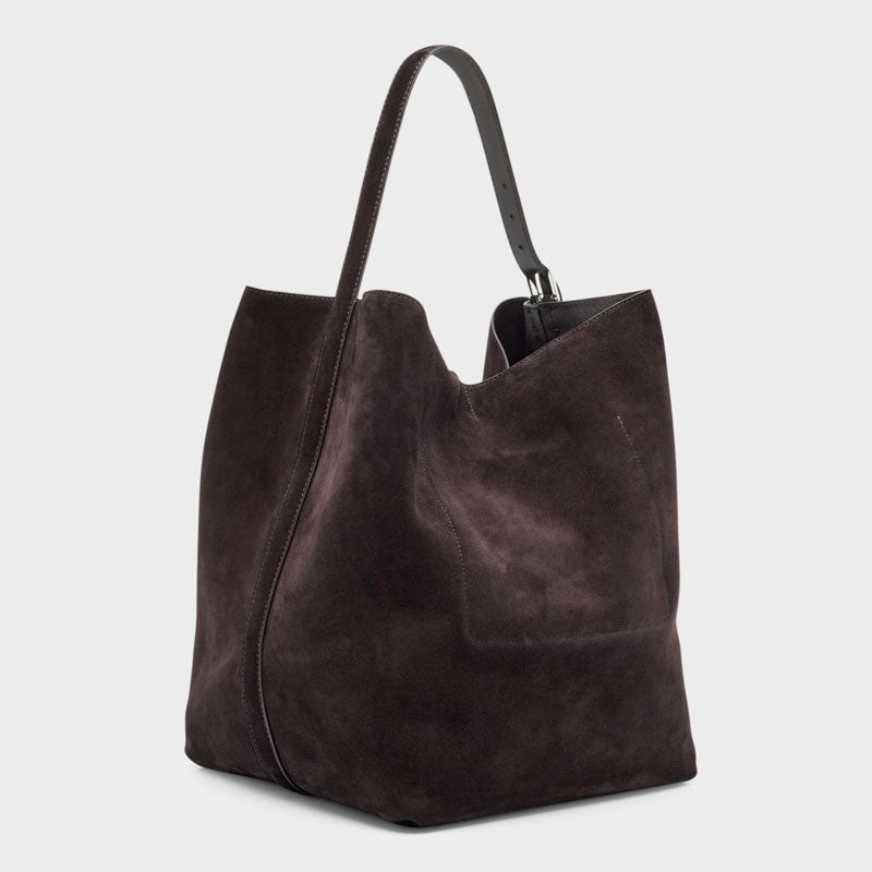 Bolsa Shopper Belted in Suede - Mercado de Luxo - O Maior E-Commerce de Bens, Produtos e Serviços de Luxo do Brasil.