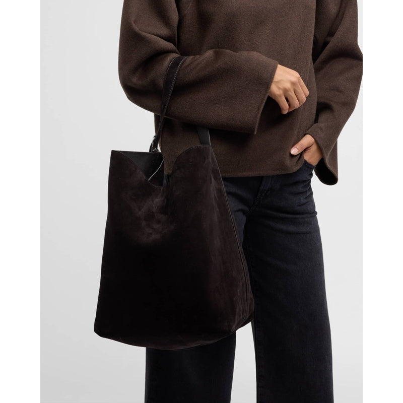 Bolsa Shopper Belted in Suede