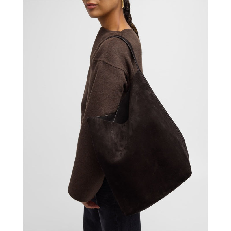 Bolsa Shopper Belted in Suede