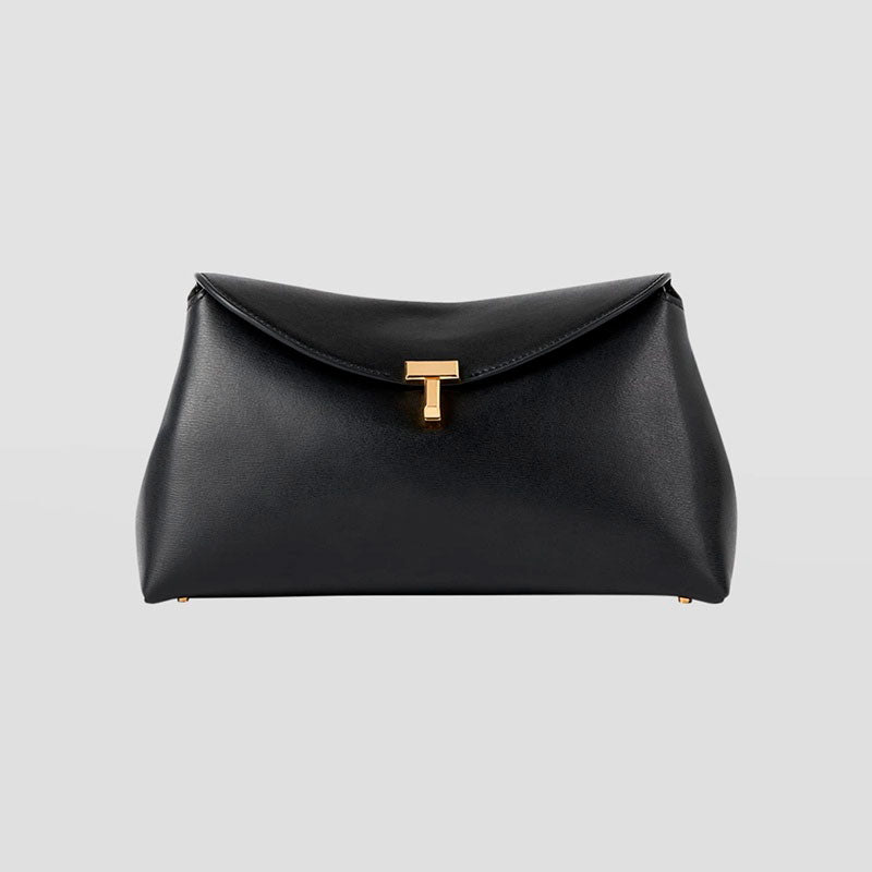 Bolsa Clutch T-Lock in Palmellata - Mercado de Luxo - O Maior E-Commerce de Bens, Produtos e Serviços de Luxo do Brasil.