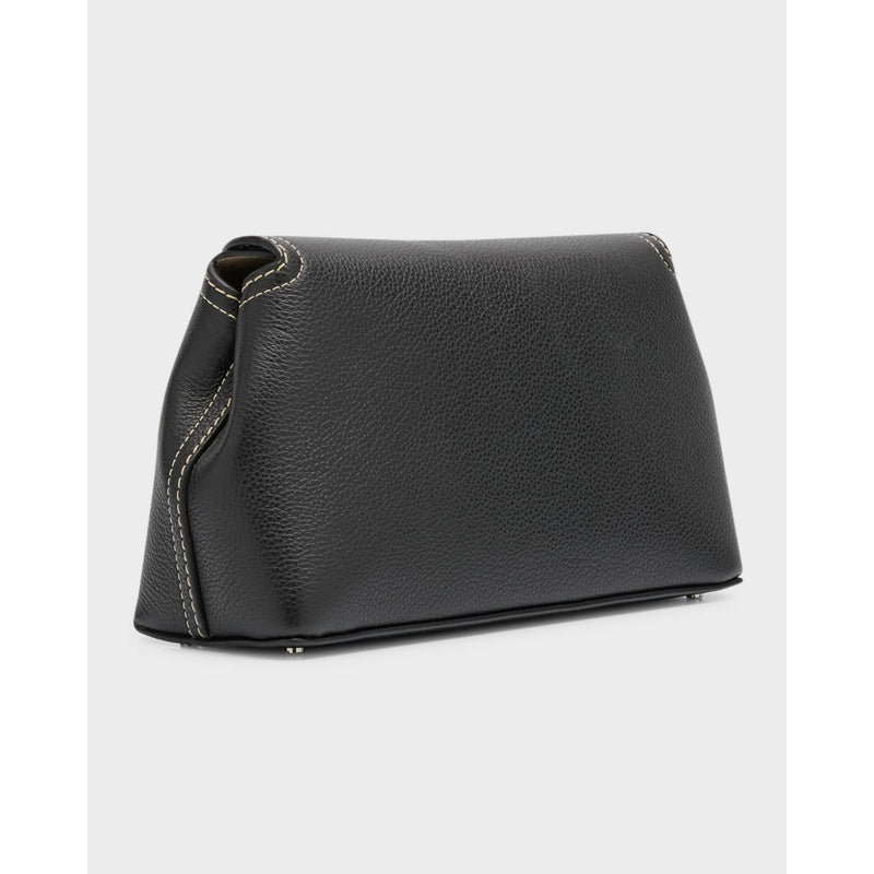 Bolsa Clutch T-Lock  in Pebble Grain