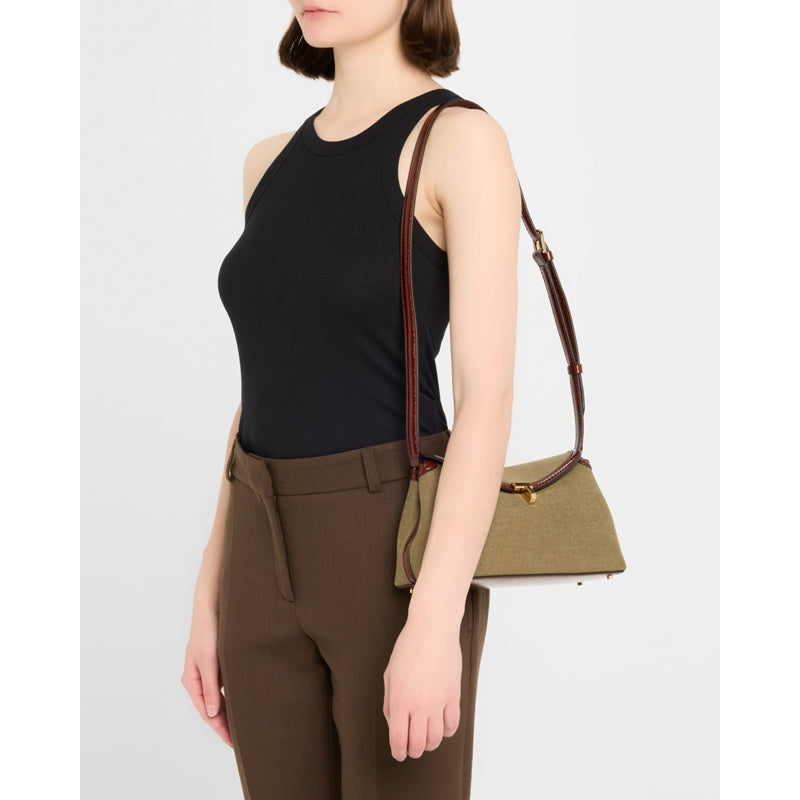 Bolsa Clutch T-Lock Canvas