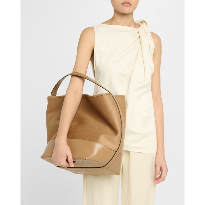 Bolsa Shopper Belted Wool &
