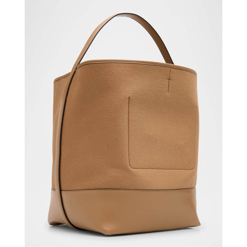 Bolsa Shopper Belted Wool &