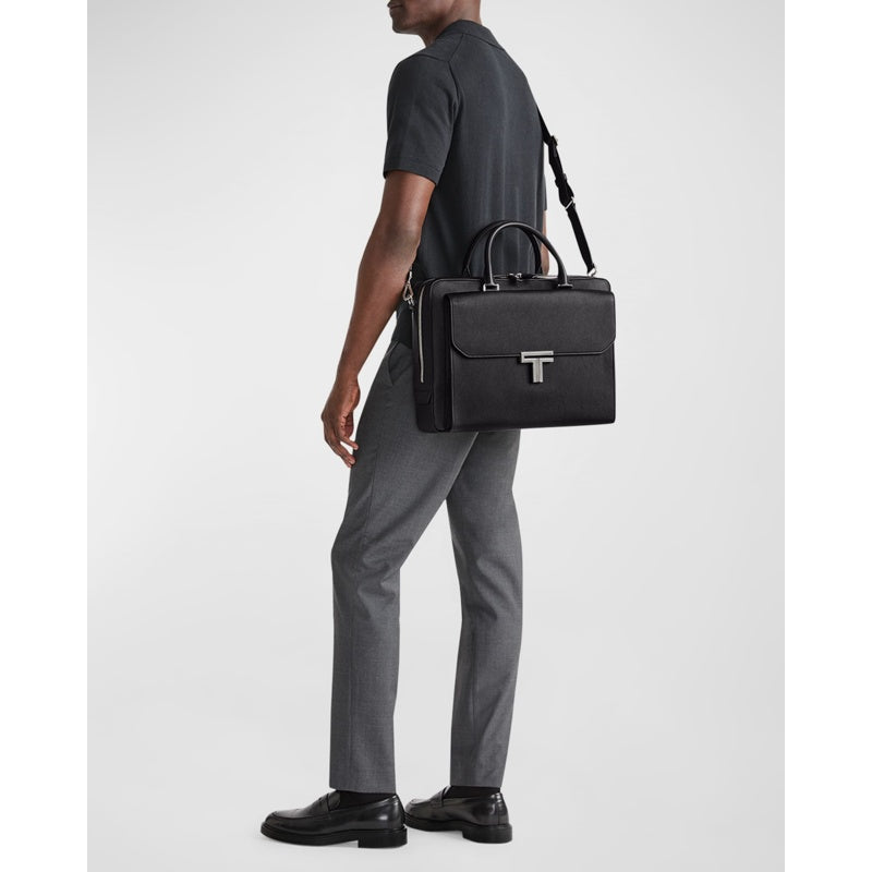 Bolsa Messenger Vincenzo Zip Briefcase