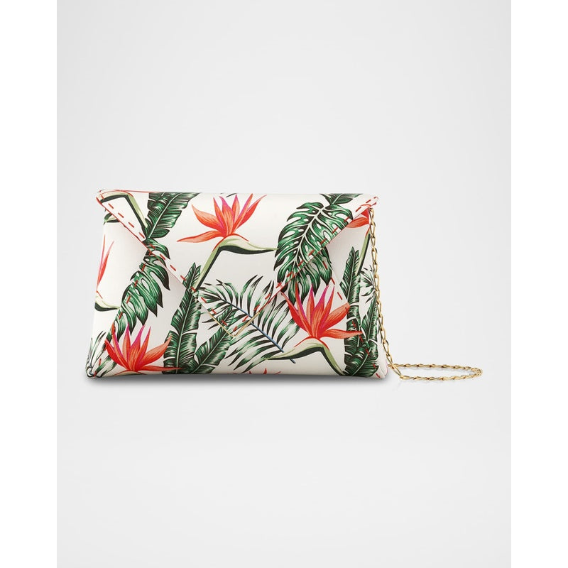 Bolsa Clutch Lee Small Pouchet Plant-Print