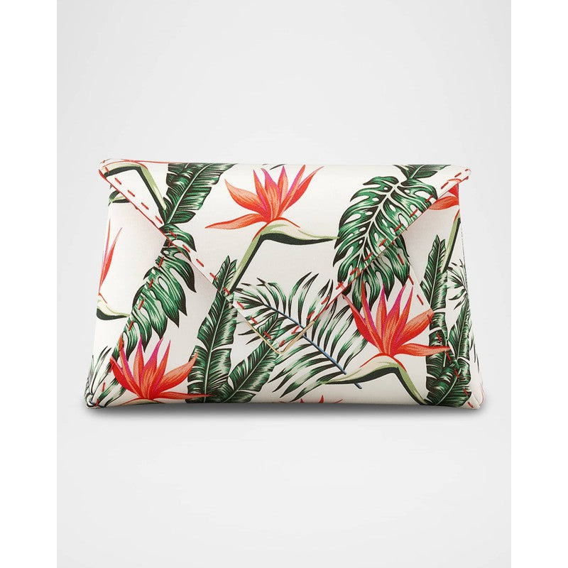 Bolsa Clutch Lee Small Pouchet Plant-Print