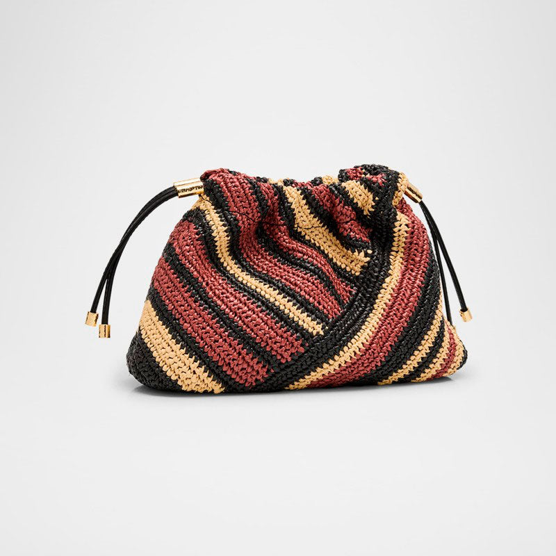 Bolsa Crossbody Lali Mini Striped Pouch - Mercado de Luxo - O Maior E-Commerce de Bens, Produtos e Serviços de Luxo do Brasil.