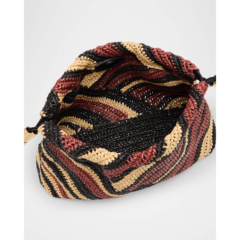 Bolsa Crossbody Lali Mini Striped Pouch