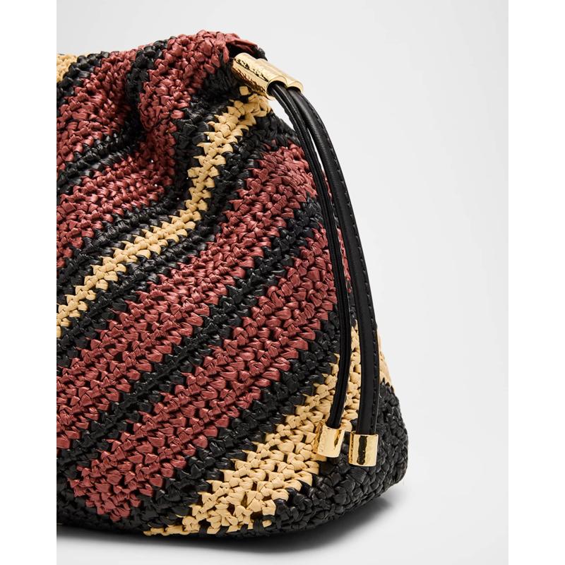 Bolsa Crossbody Lali Mini Striped Pouch