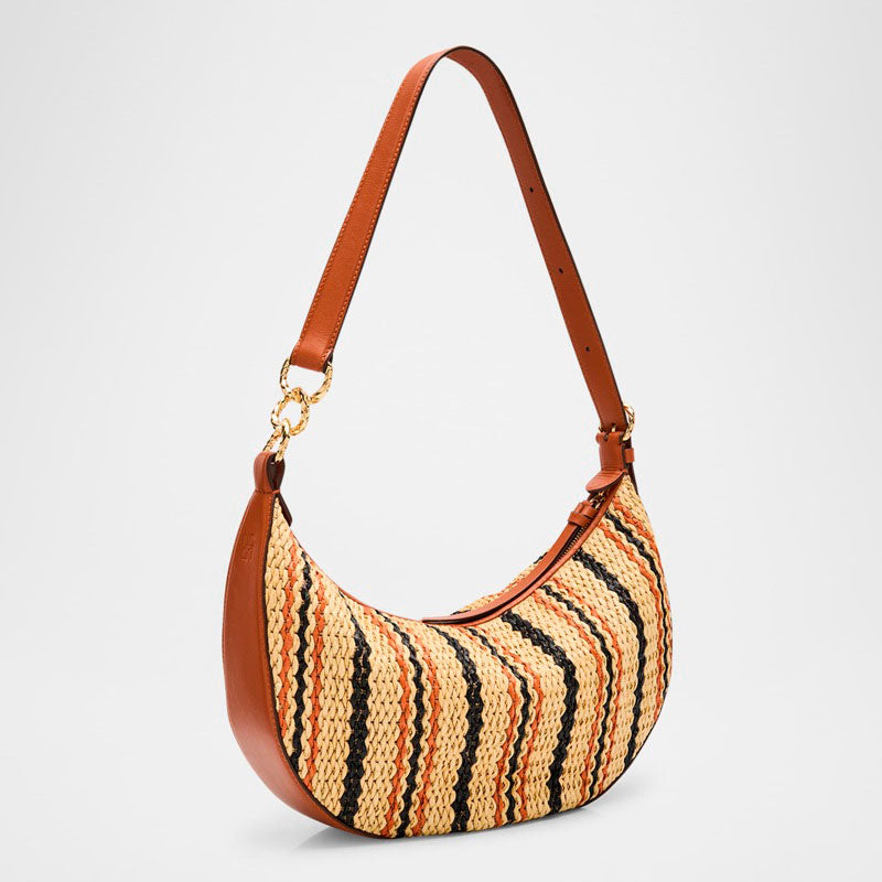 Bolsa Shoulder Twyla Small Striped - Mercado de Luxo - O Maior E-Commerce de Bens, Produtos e Serviços de Luxo do Brasil.