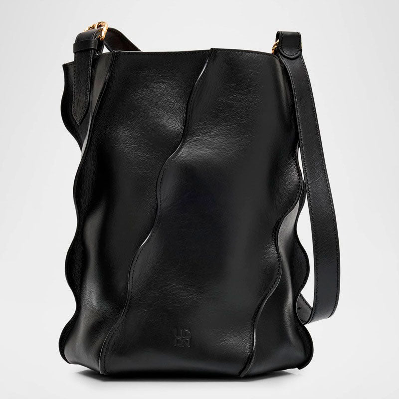 Bolsa Bucket Adria Wave Pleated - Mercado de Luxo - O Maior E-Commerce de Bens, Produtos e Serviços de Luxo do Brasil.