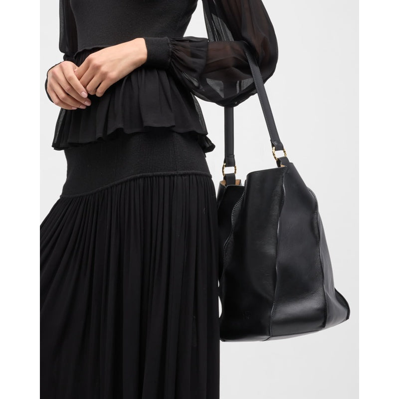 Bolsa Bucket Adria Wave Pleated