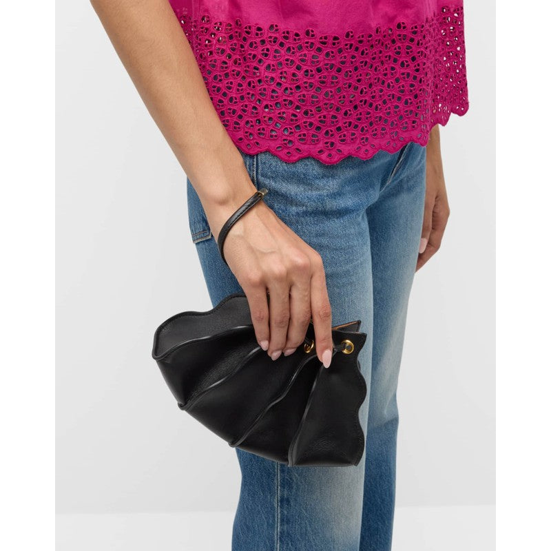 Bolsa Wallet Adria Pleated Wave Wristlet