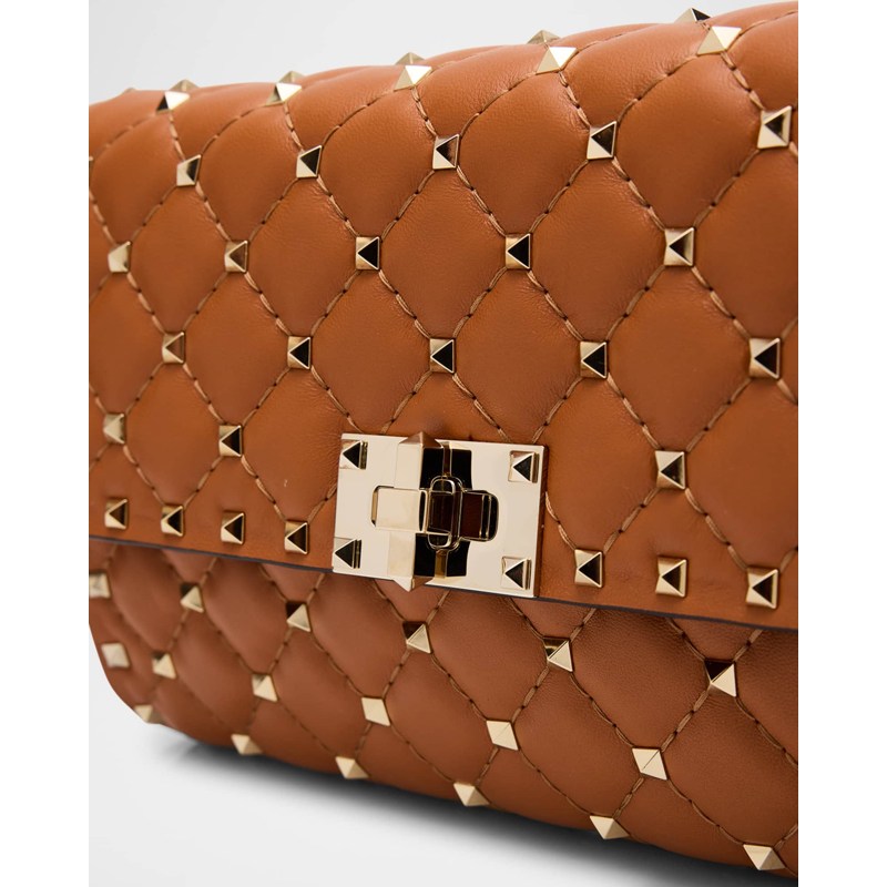 Bolsa Shoulder Rockstud Small Quilted