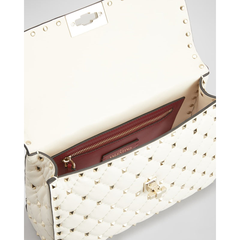 Bolsa Shoulder Rockstud Spike Medium Quilted
