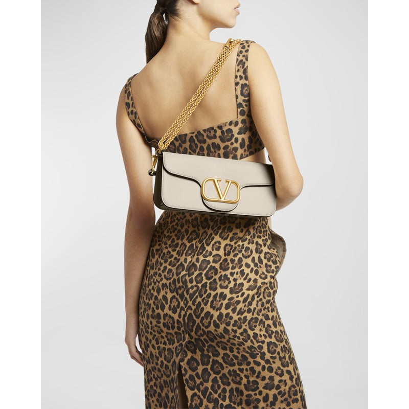 Bolsa Shoulder VLogo Lambskin