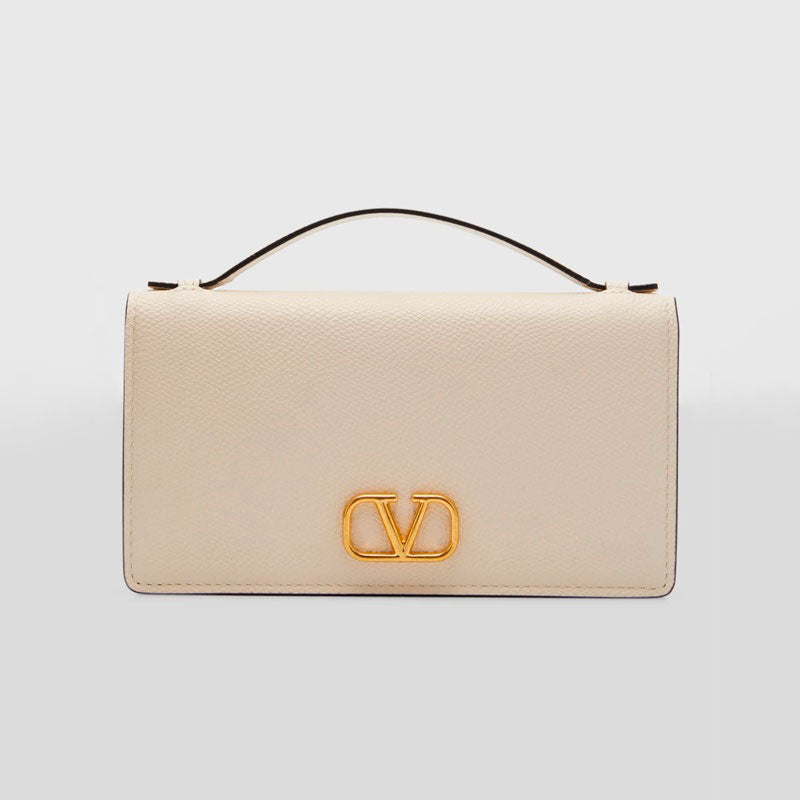 Bolsa Wallet V-Logo On Chain - Mercado de Luxo - O Maior E-Commerce de Bens, Produtos e Serviços de Luxo do Brasil.
