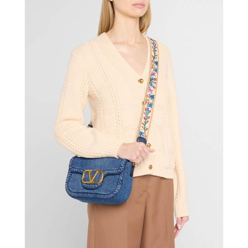 Bolsa Shoulder Alltime VLOGO Denim