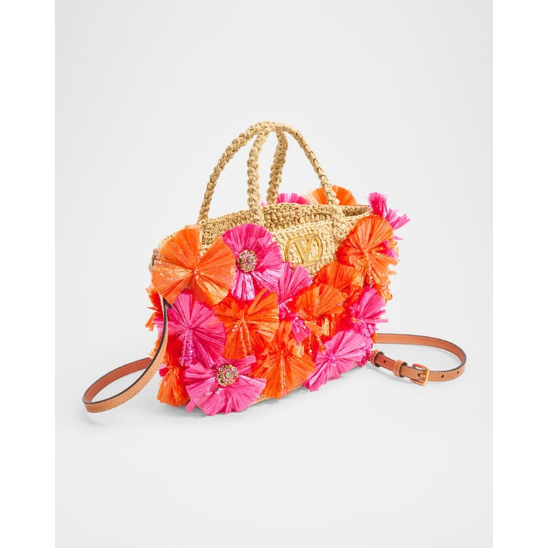 Bolsa Shopper VLOGO Signature Small 3D Flower