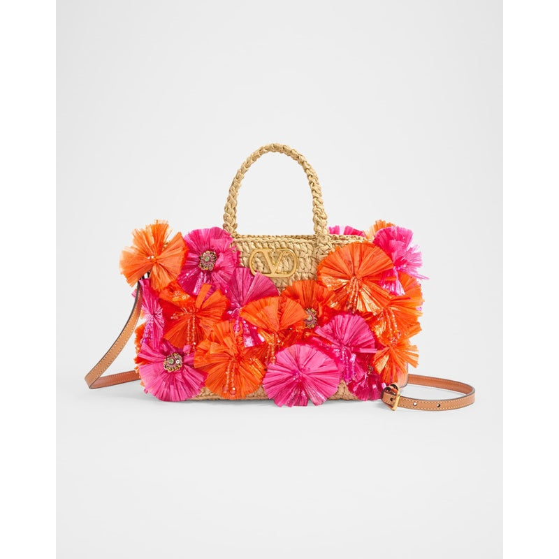 Bolsa Shopper VLOGO Signature Small 3D Flower