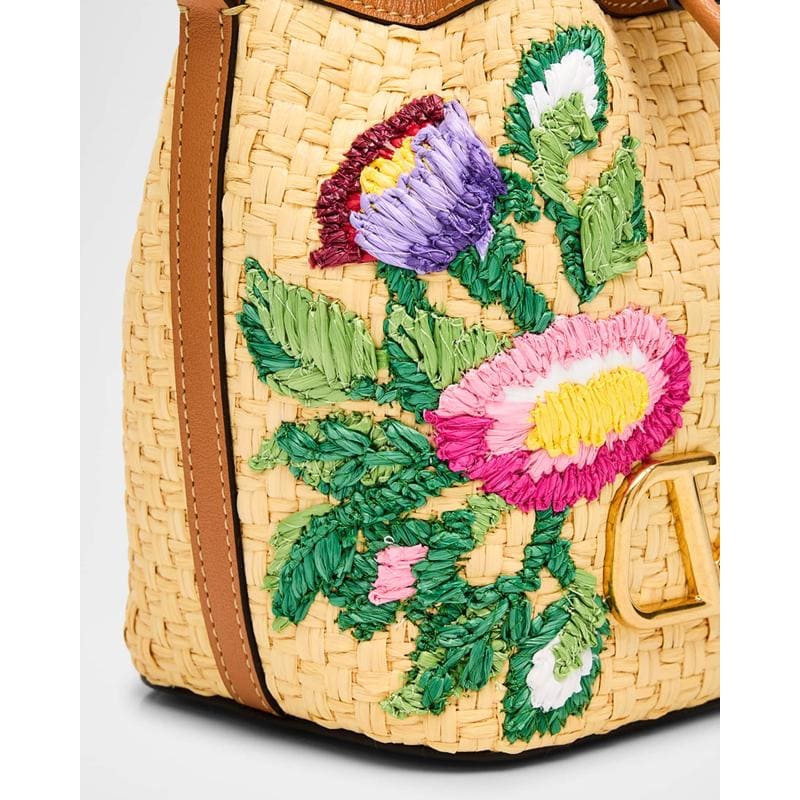 Bolsa Beach VLOGO Signature Mini Drawstring Flower
