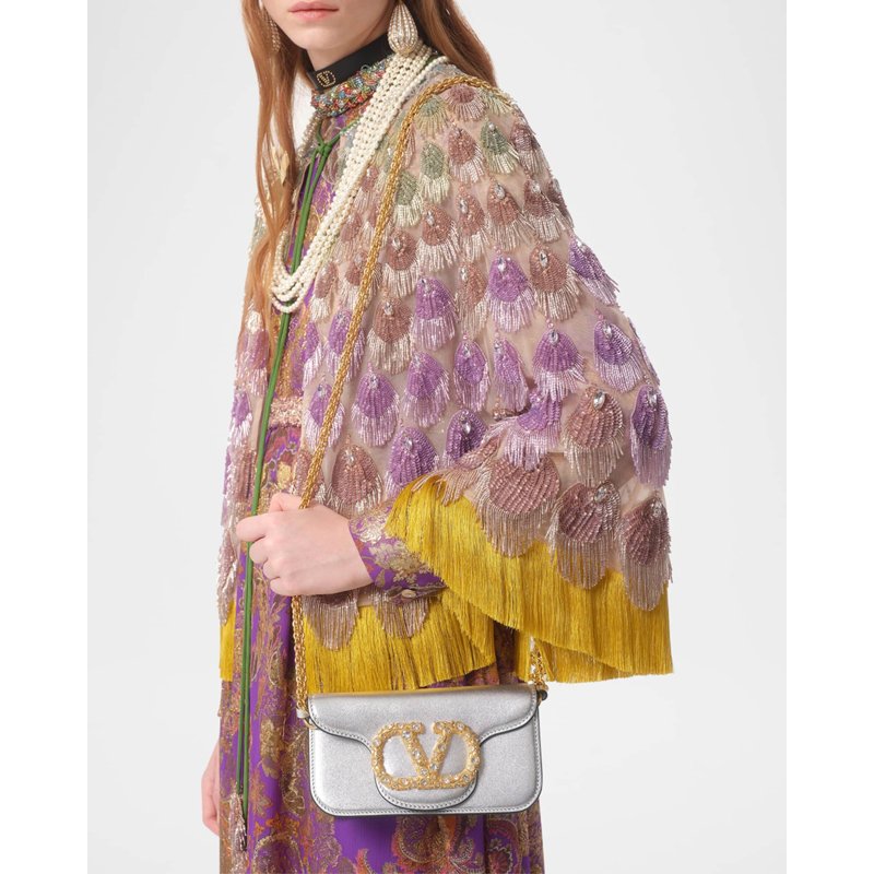 Bolsa Shoulder Loco Small Metallic