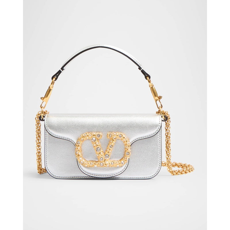Bolsa Shoulder Loco Small Metallic
