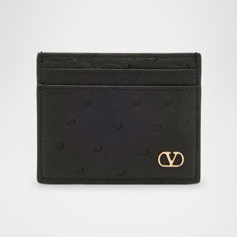 Bolsa Wallet Ostrich-Effect VLogo - Mercado de Luxo - O Maior E-Commerce de Bens, Produtos e Serviços de Luxo do Brasil.