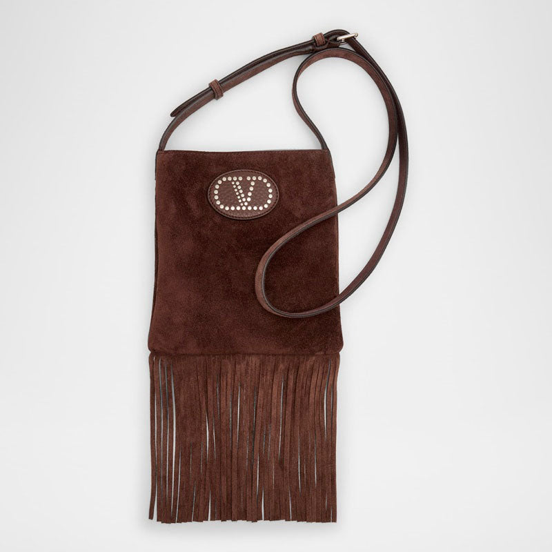 Bolsa Crossbody Nellcote Fringe Suede - Mercado de Luxo - O Maior E-Commerce de Bens, Produtos e Serviços de Luxo do Brasil.