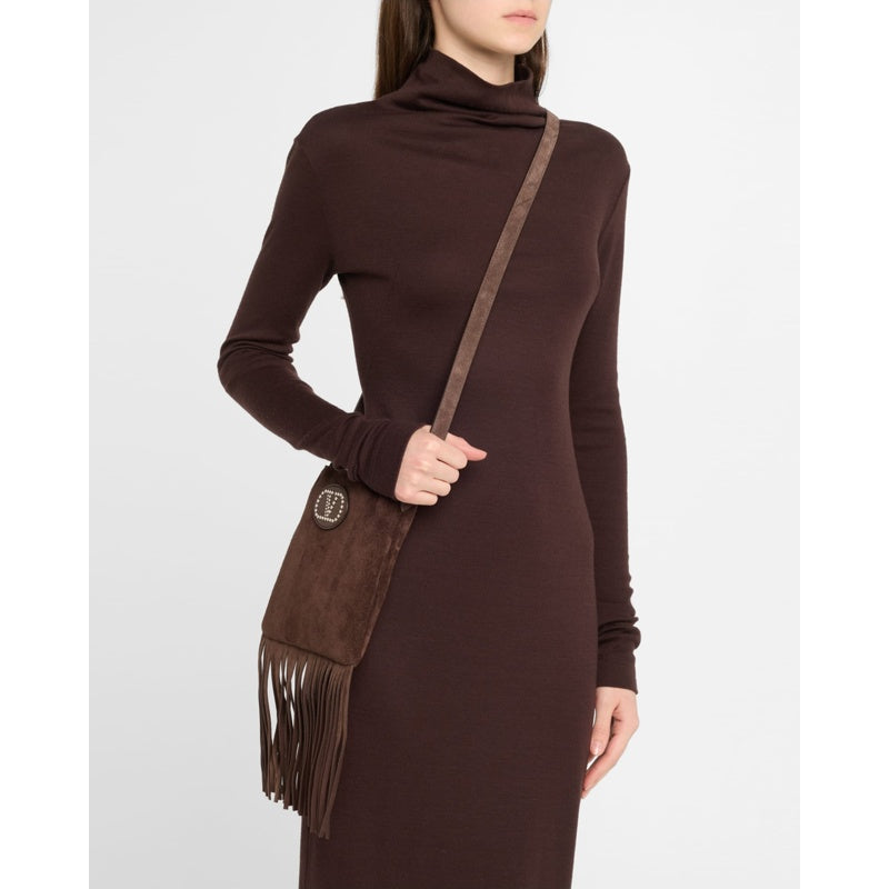Bolsa Crossbody Nellcote Fringe Suede