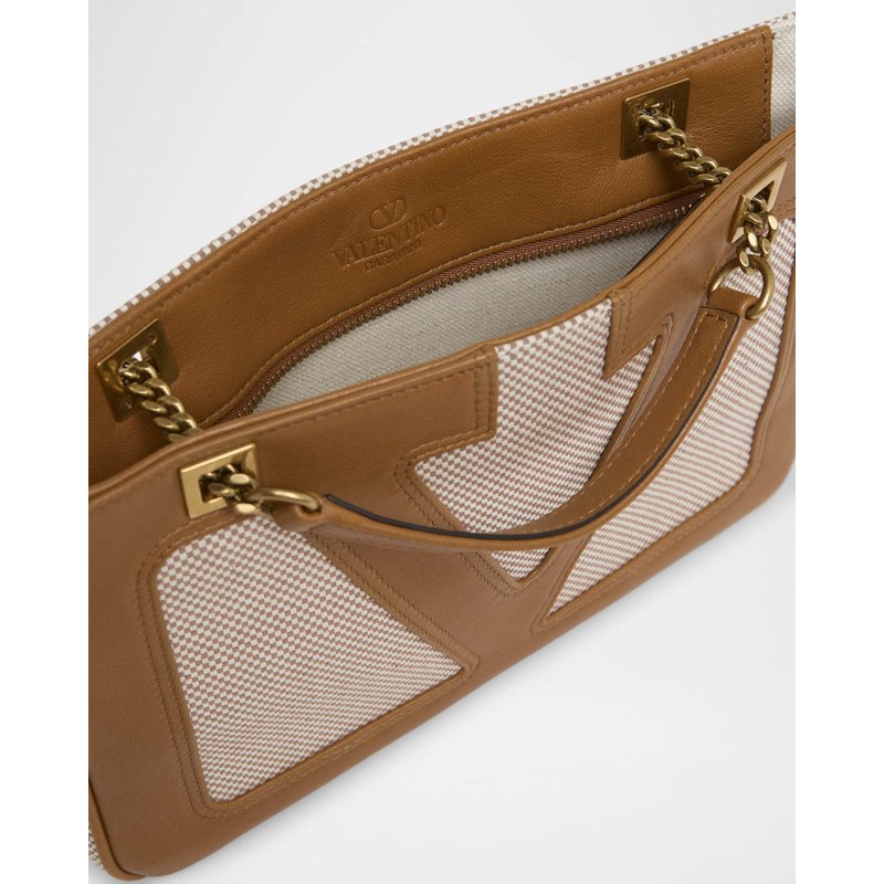 Bolsa Shopper Viva Superstar Small VLOGO Canvas