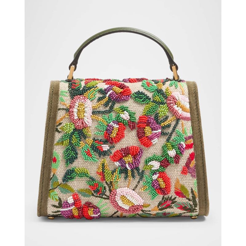 Bolsa Handle VSLING Mini Flower Embroidered