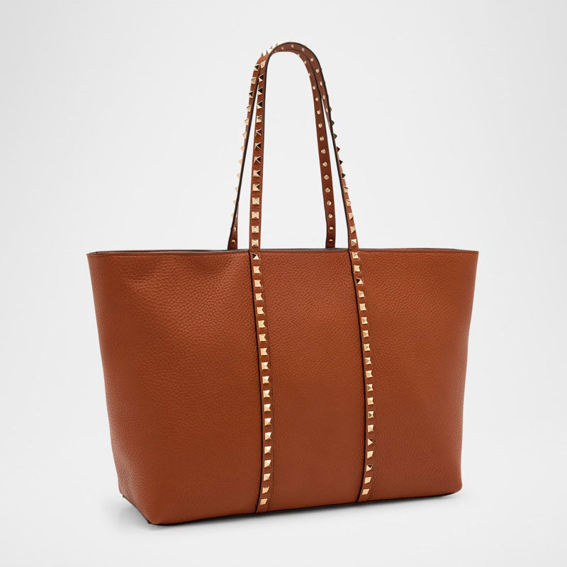 Bolsa Shopper Rockstud Medium - Mercado de Luxo - O Maior E-Commerce de Bens, Produtos e Serviços de Luxo do Brasil.