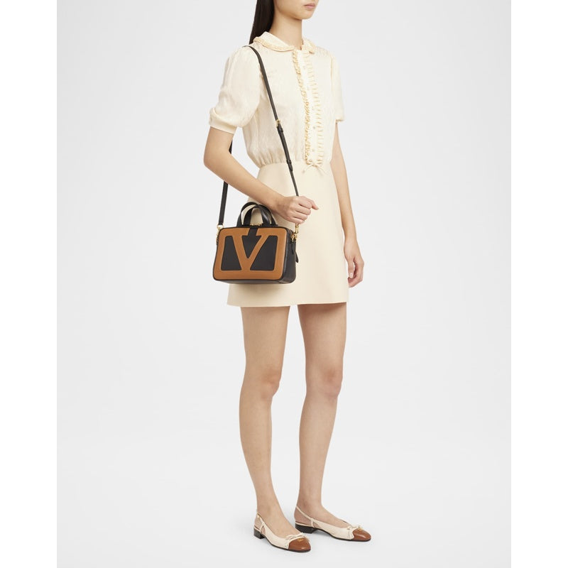 Bolsa Handle Viva Superstar Small VLOGO Duffle