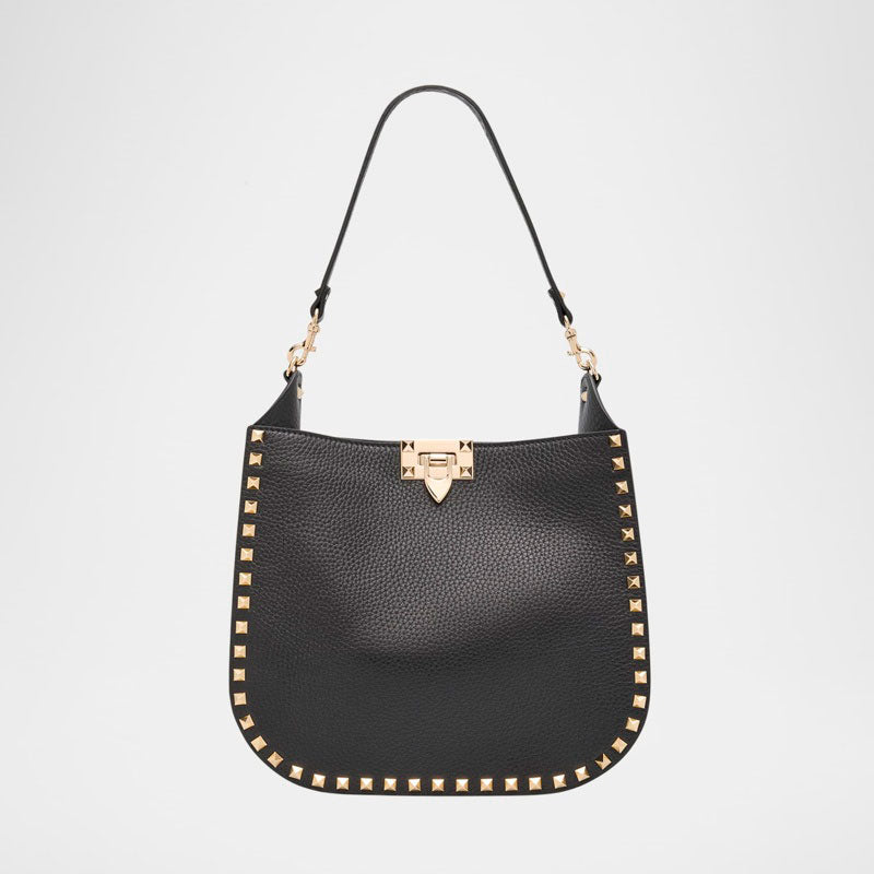 Bolsa Shoulder Rockstud Small Calfskin - Mercado de Luxo - O Maior E-Commerce de Bens, Produtos e Serviços de Luxo do Brasil.