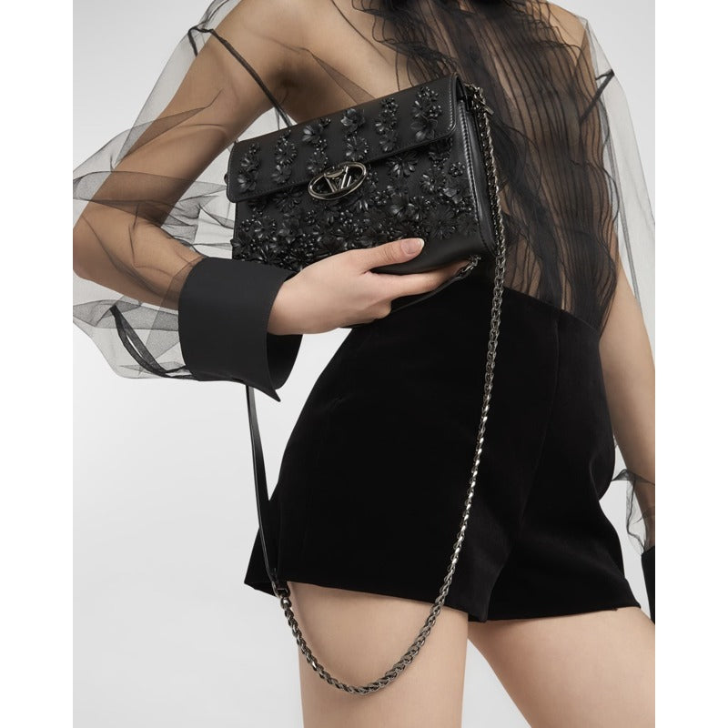 Bolsa Shoulder Large VLOGO Flower