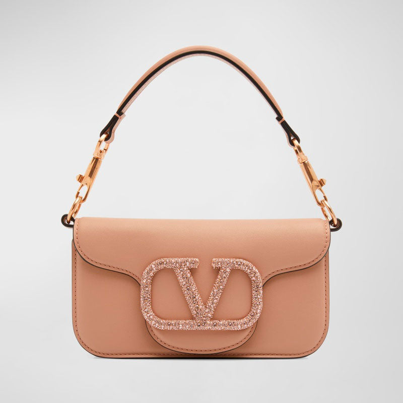 Bolsa Shoulder Loco Small VLOGO Lambskin - Mercado de Luxo - O Maior E-Commerce de Bens, Produtos e Serviços de Luxo do Brasil.